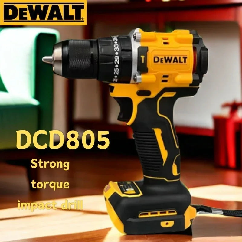 DEWALT DCD805 20V Brushless Cordless Impact Drill 1/2 Rechargeable Variable Speed Rechargeable Tools DEWALT DCD805 Drill