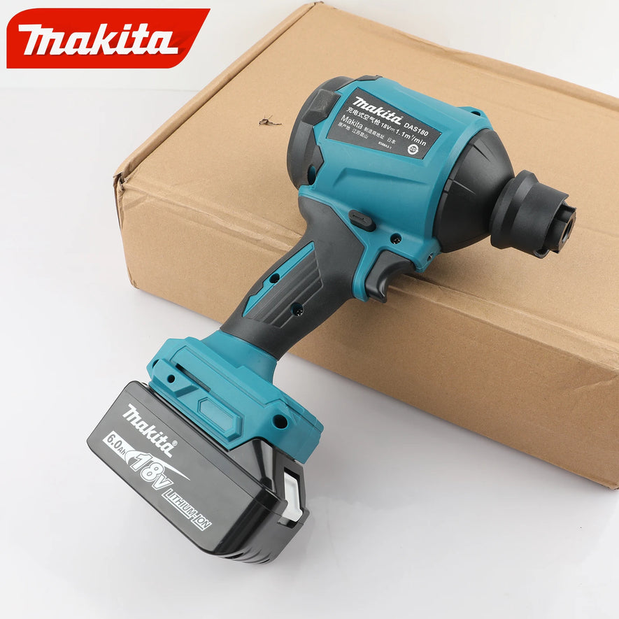 Makita power tools makita 18v tools DAS180 high-power air dust removal gun for blowing dust in narrow spaces power tools