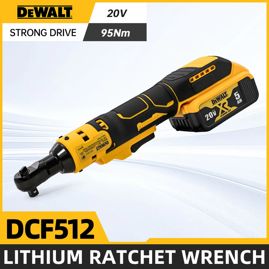 DEWALT DCF512 1/2 inch Variable Speed Brushless Power Wrench LED light Cordless Ratchet Wrench 20V Battery Electric Tools