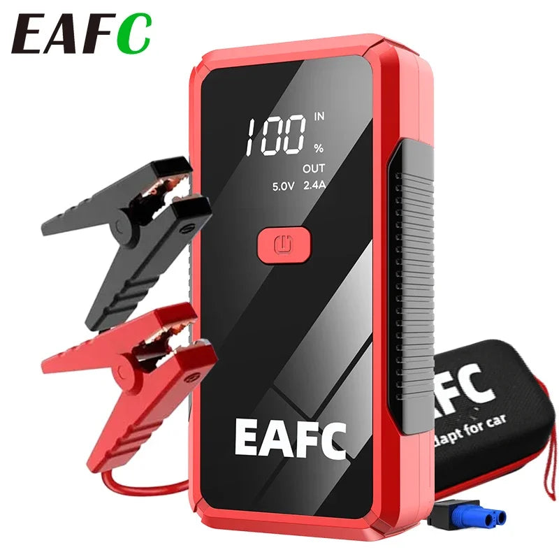 EAFC 2000A/1200A Car Jump Starter 12V Car Charger Booster Power Bank Battery Boost Starter Car Emergency Start Lighting Charger