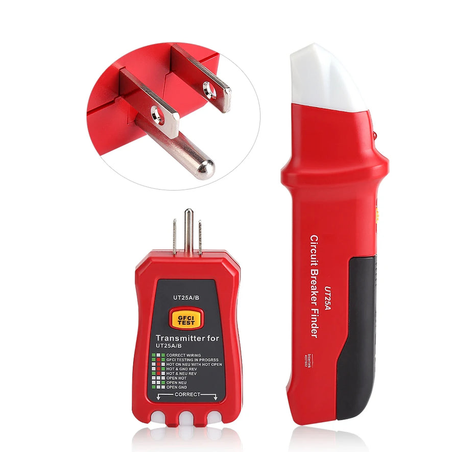 Uni T Professional Circuit Breaker Finder Sensitivity Adjustable Socket Tester Diagnostic Tool