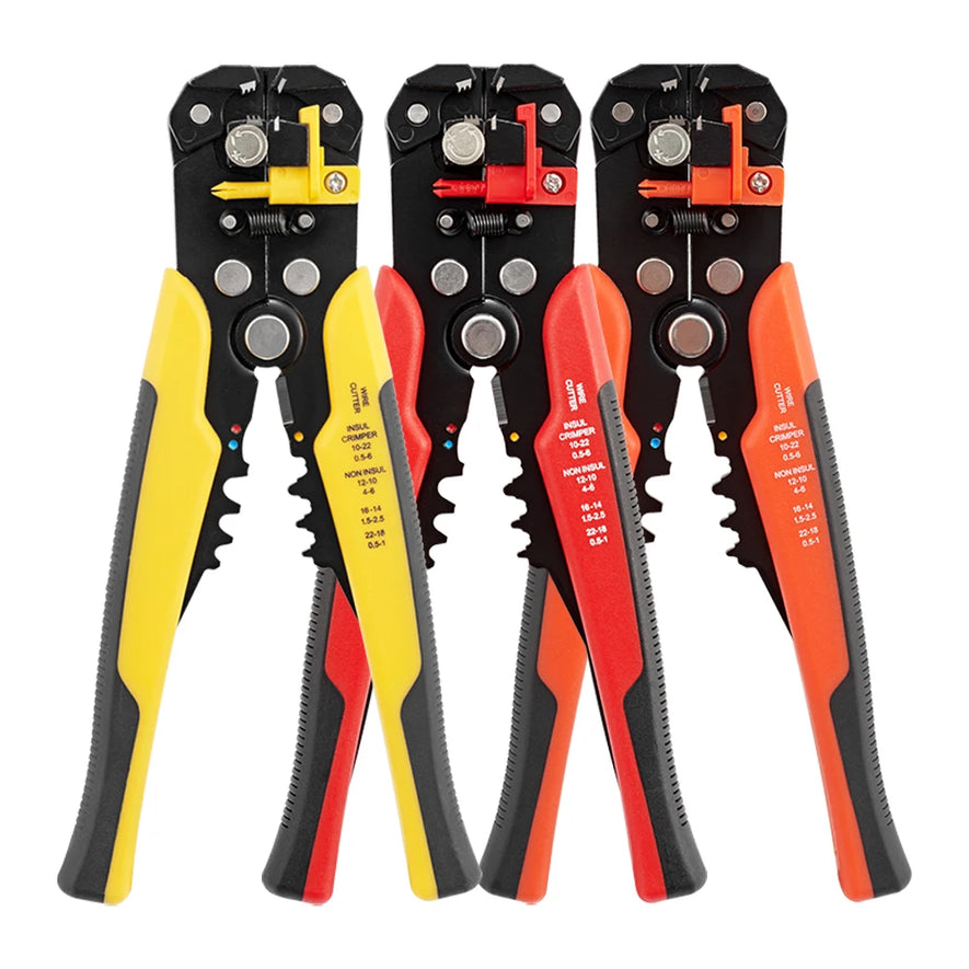 Wire Stripping Multifunctional Pliers For Cable Cut CrimpTerminal High Precision Automatic Hand Tool Crimper Cable Cutter