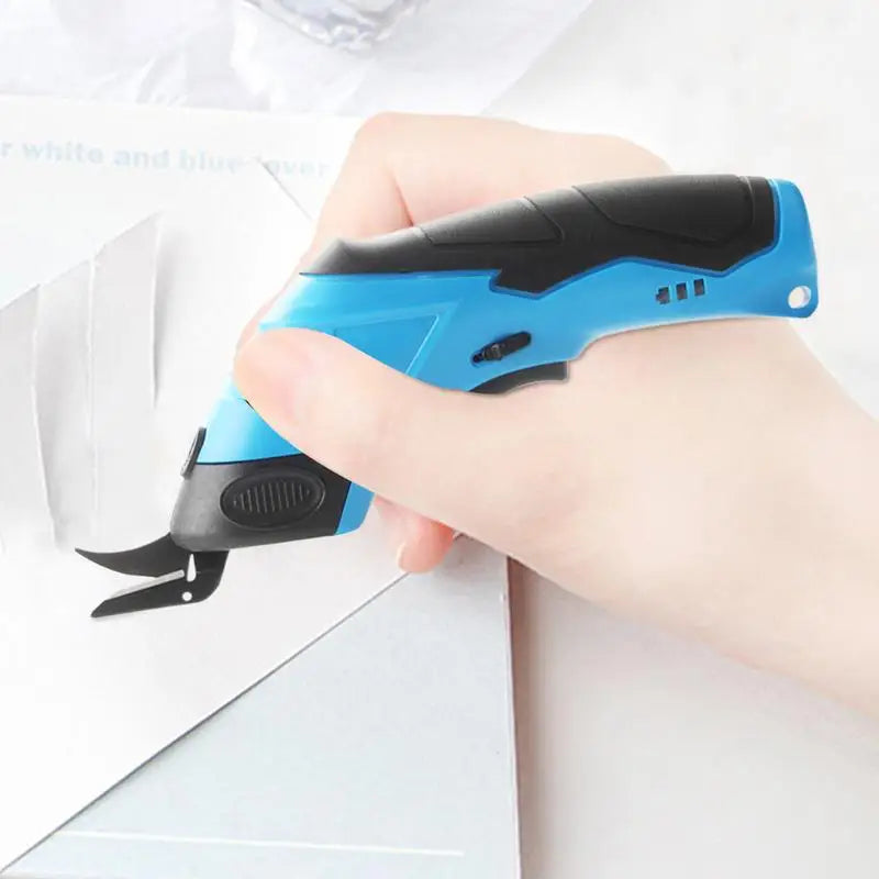 Electric Fabric Cutter USB Rechargeable Cordless Scissors